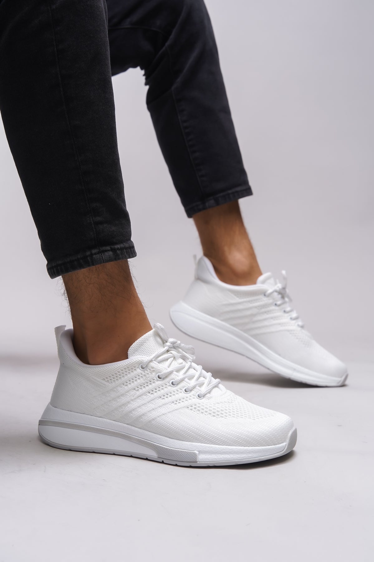 Riccon Qhasalzu Unisex Sneaker 0012118 Beyaz - Riccon