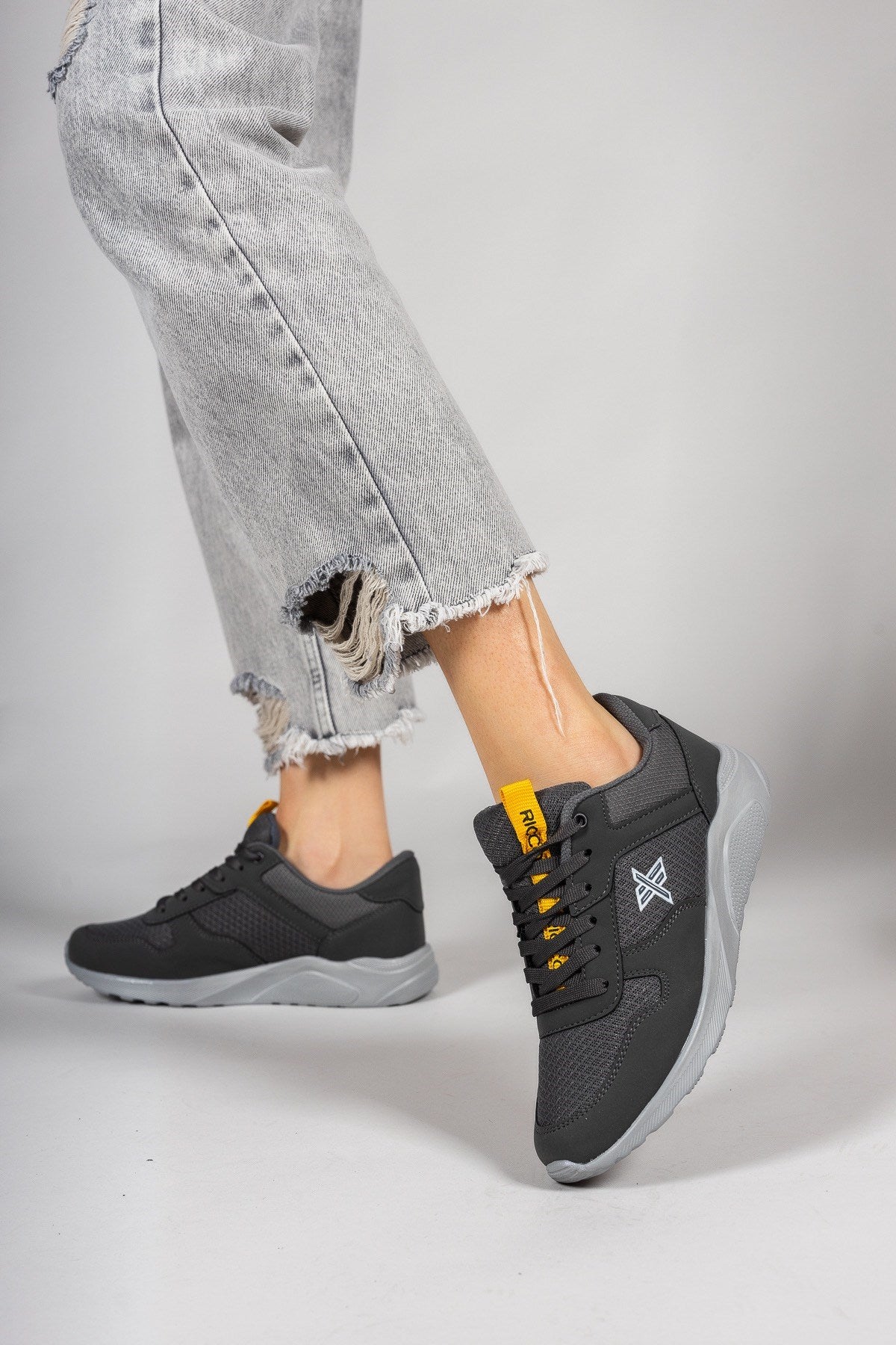 Riccon Süper Hafif Unisex Sneaker 00124039 Füme Gri - Riccon