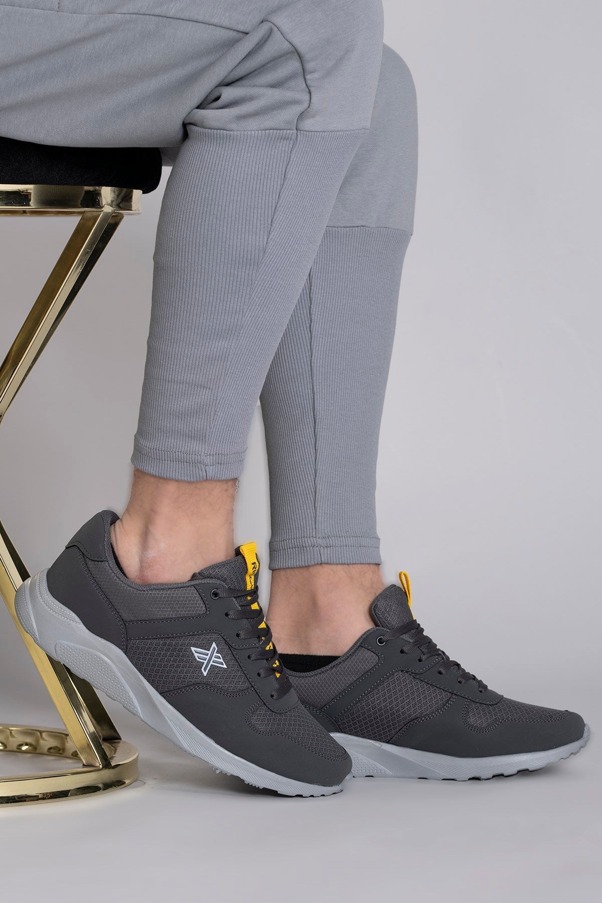 Riccon Süper Hafif Unisex Sneaker 00124039 Füme Gri - Riccon