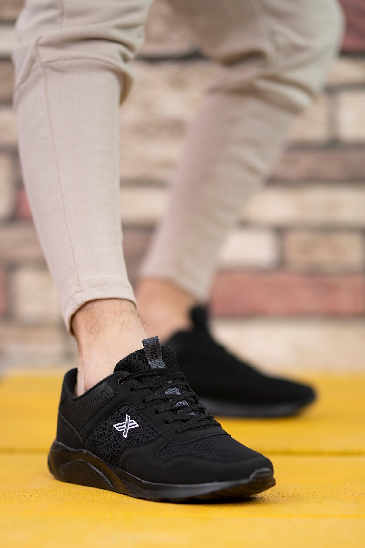 Riccon Süper Hafif Unisex Sneaker 00124039 Siyah Füme - Riccon