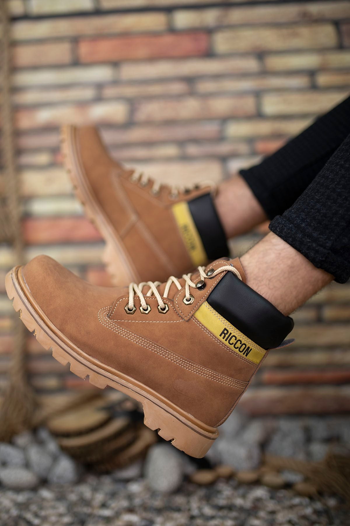 Riccon Unisex Bot 0012923 Nubuk Tarçın - Riccon