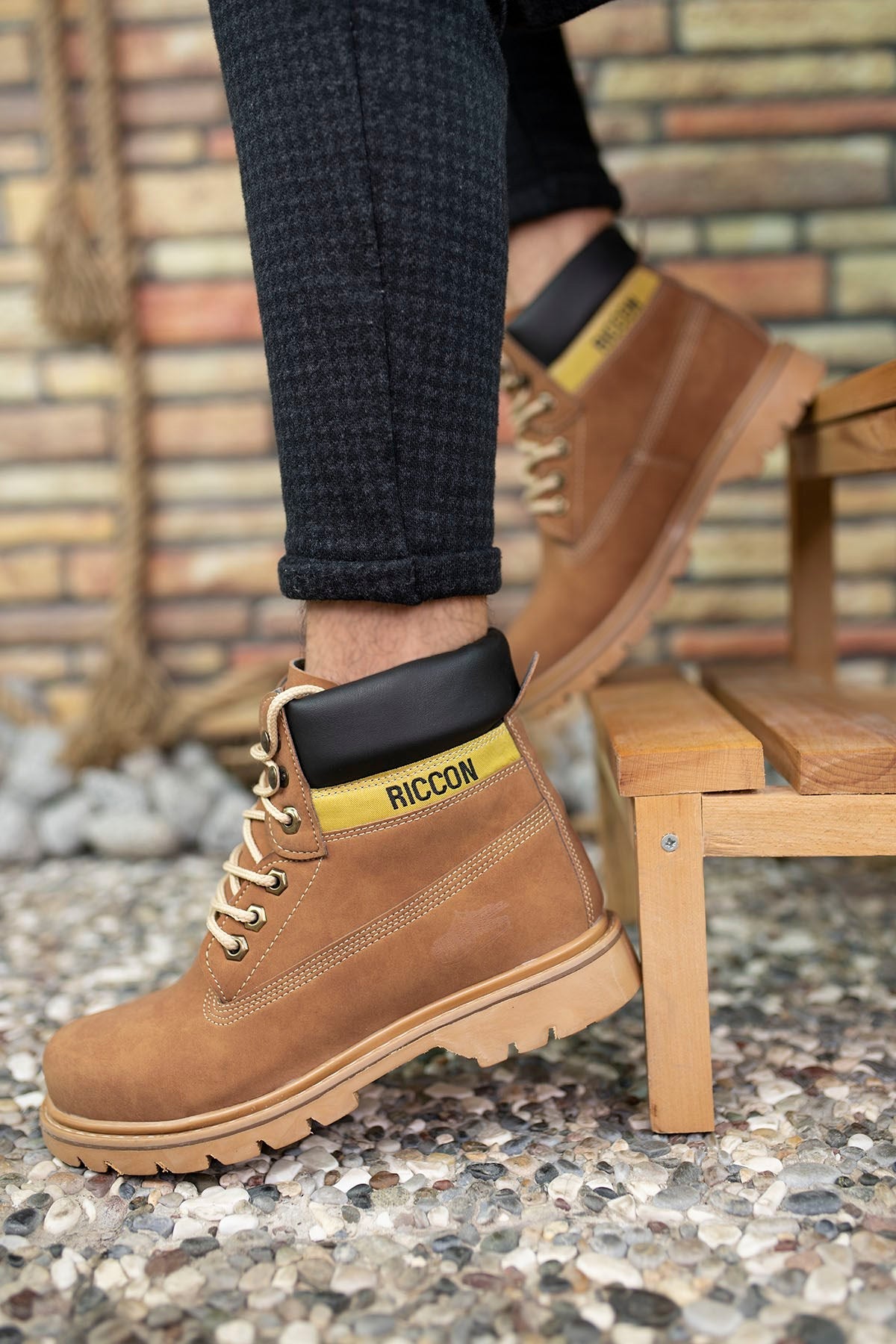 Riccon Unisex Bot 0012923 Nubuk Tarçın - Riccon