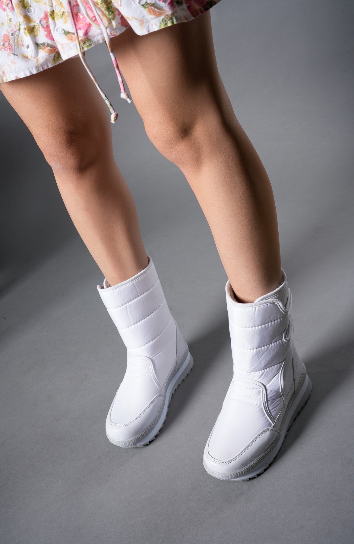 Riccon Unisex Kar Botu 0012802 Beyaz - Riccon