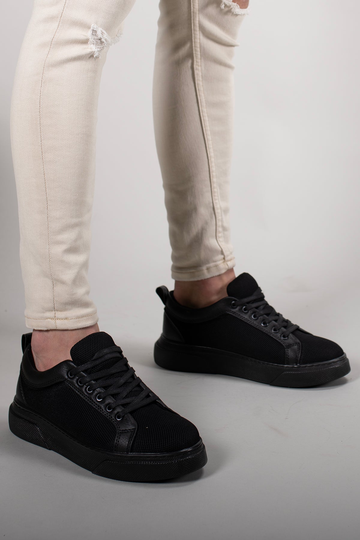Riccon Unisex Sneaker 0012197 Siyah Siyah - Riccon