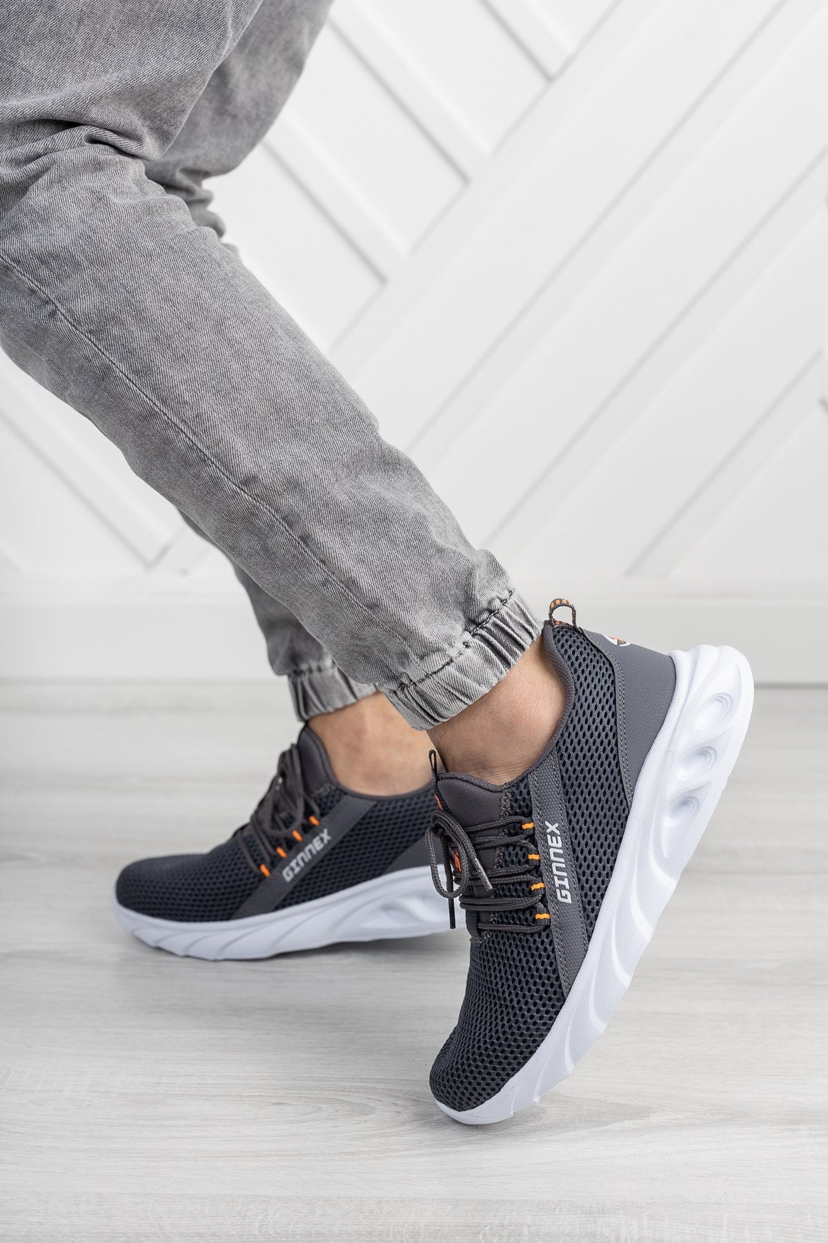 Riccon Unisex Sneaker 00122040 Füme Beyaz - Riccon