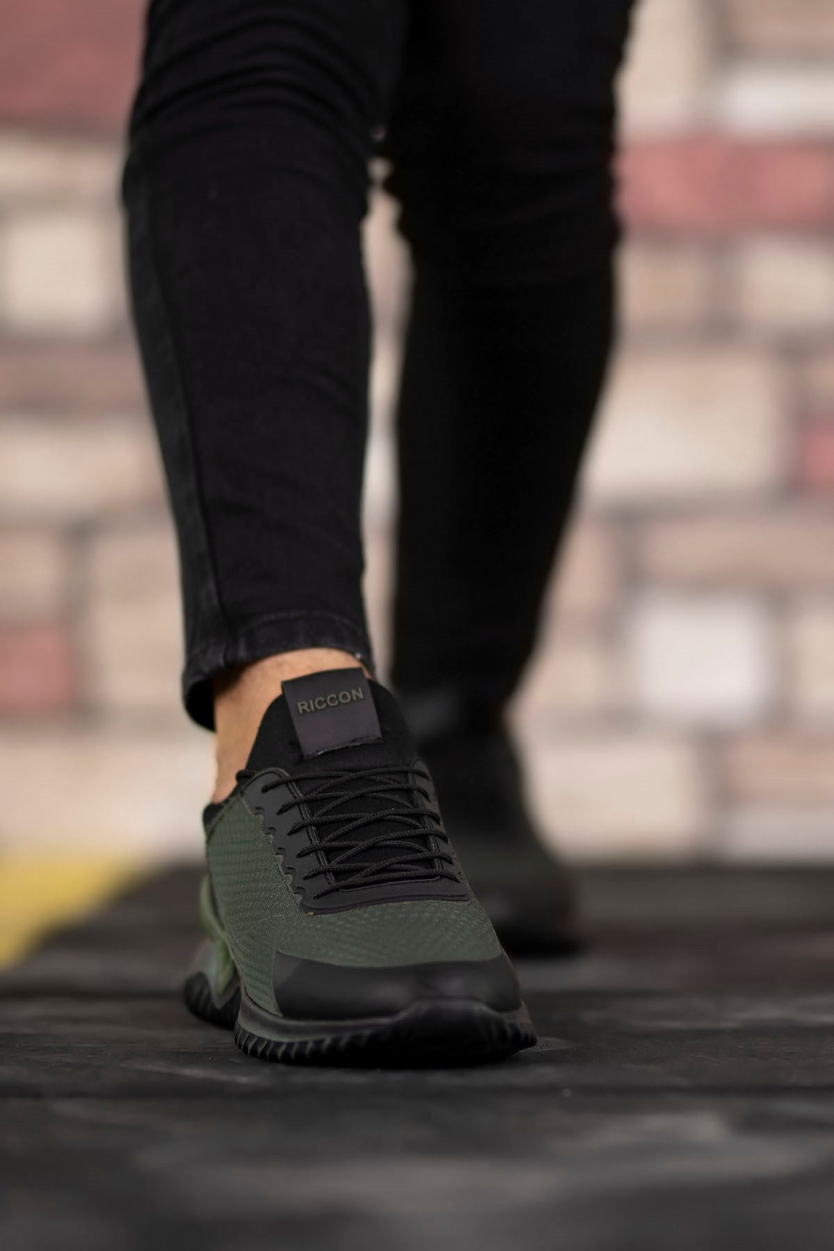Riccon Unisex Sneaker 00122044 Haki - Riccon