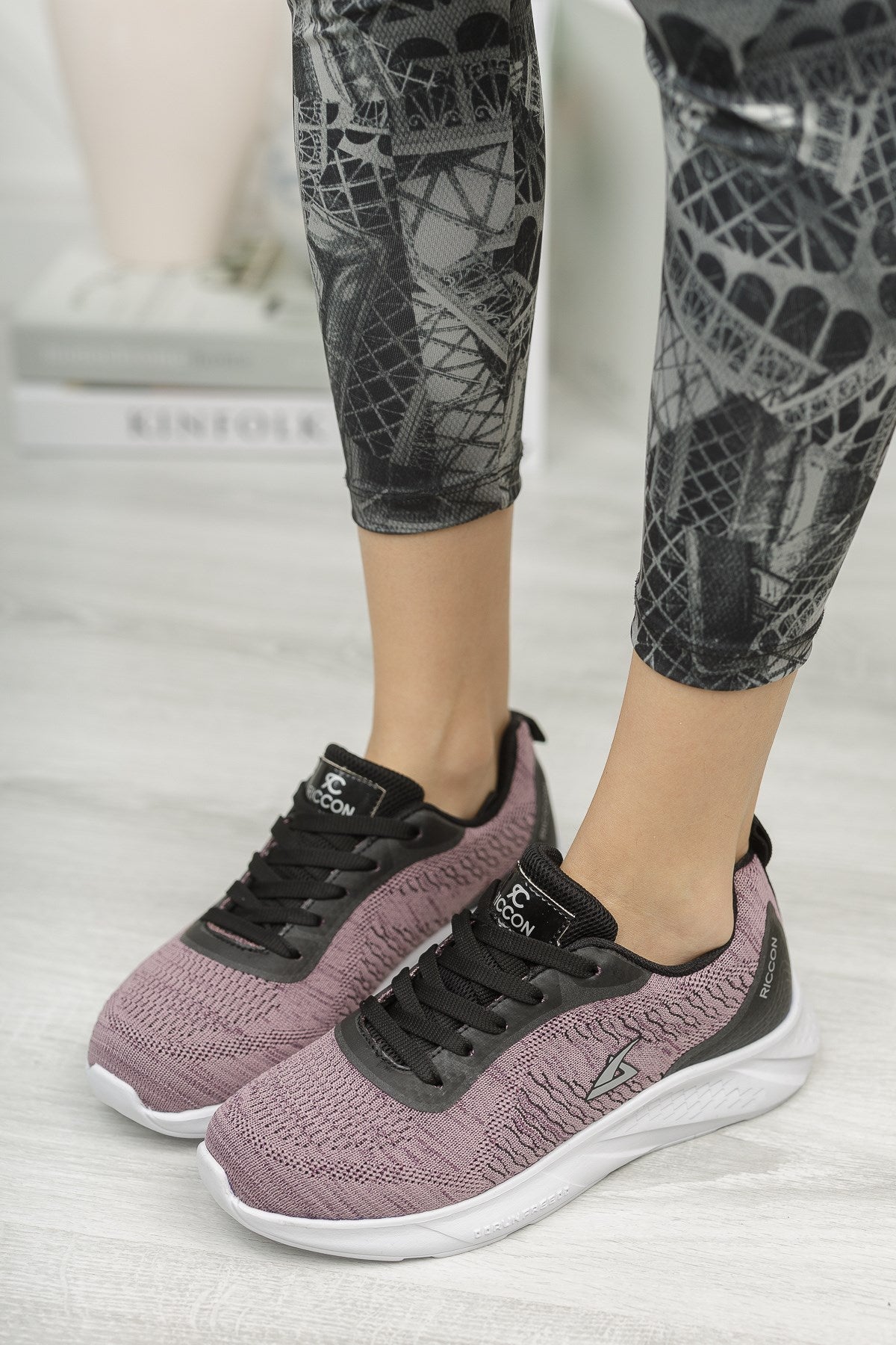 Riccon Unisex Sneaker 0012355 Pudra - Riccon