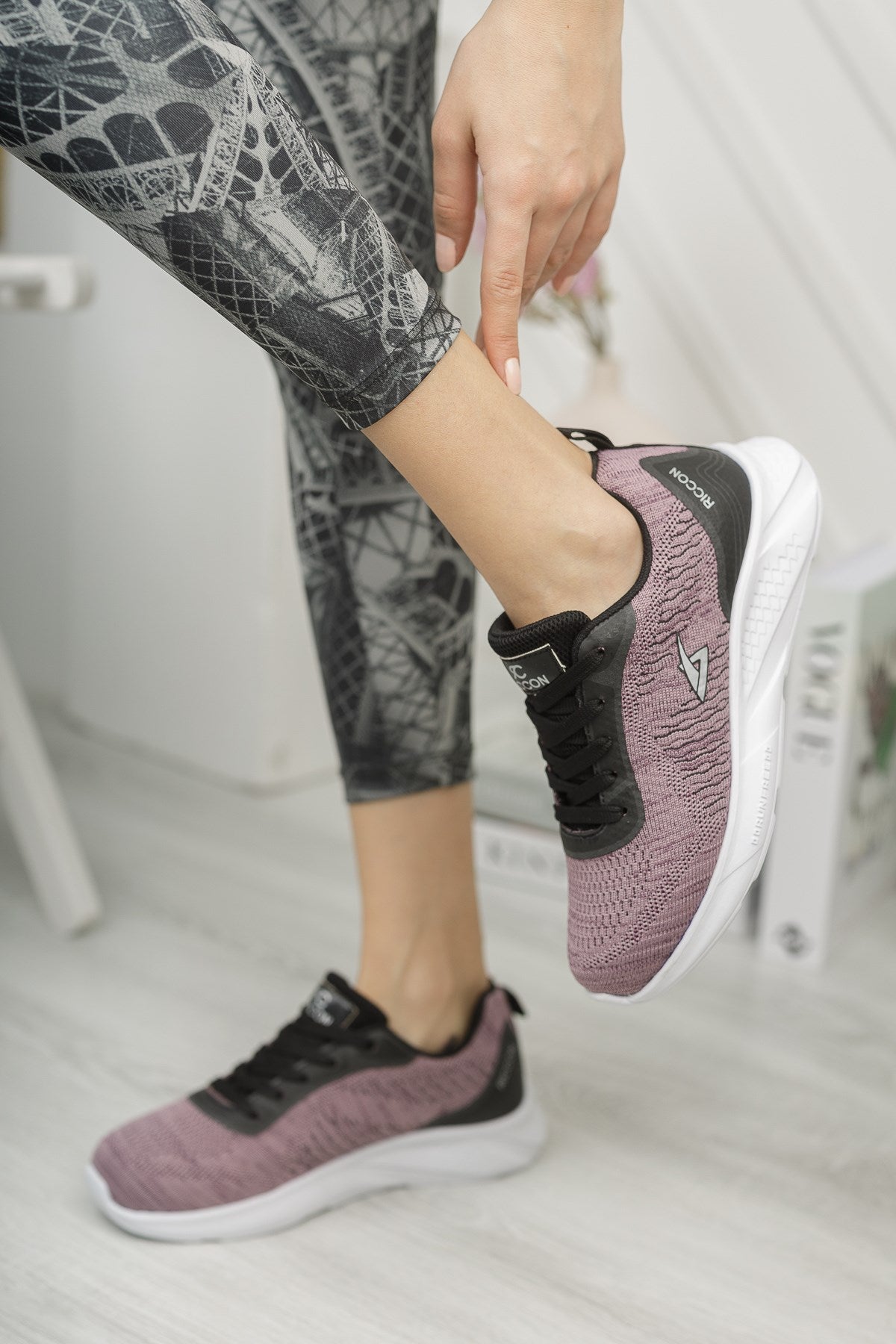 Riccon Unisex Sneaker 0012355 Pudra - Riccon