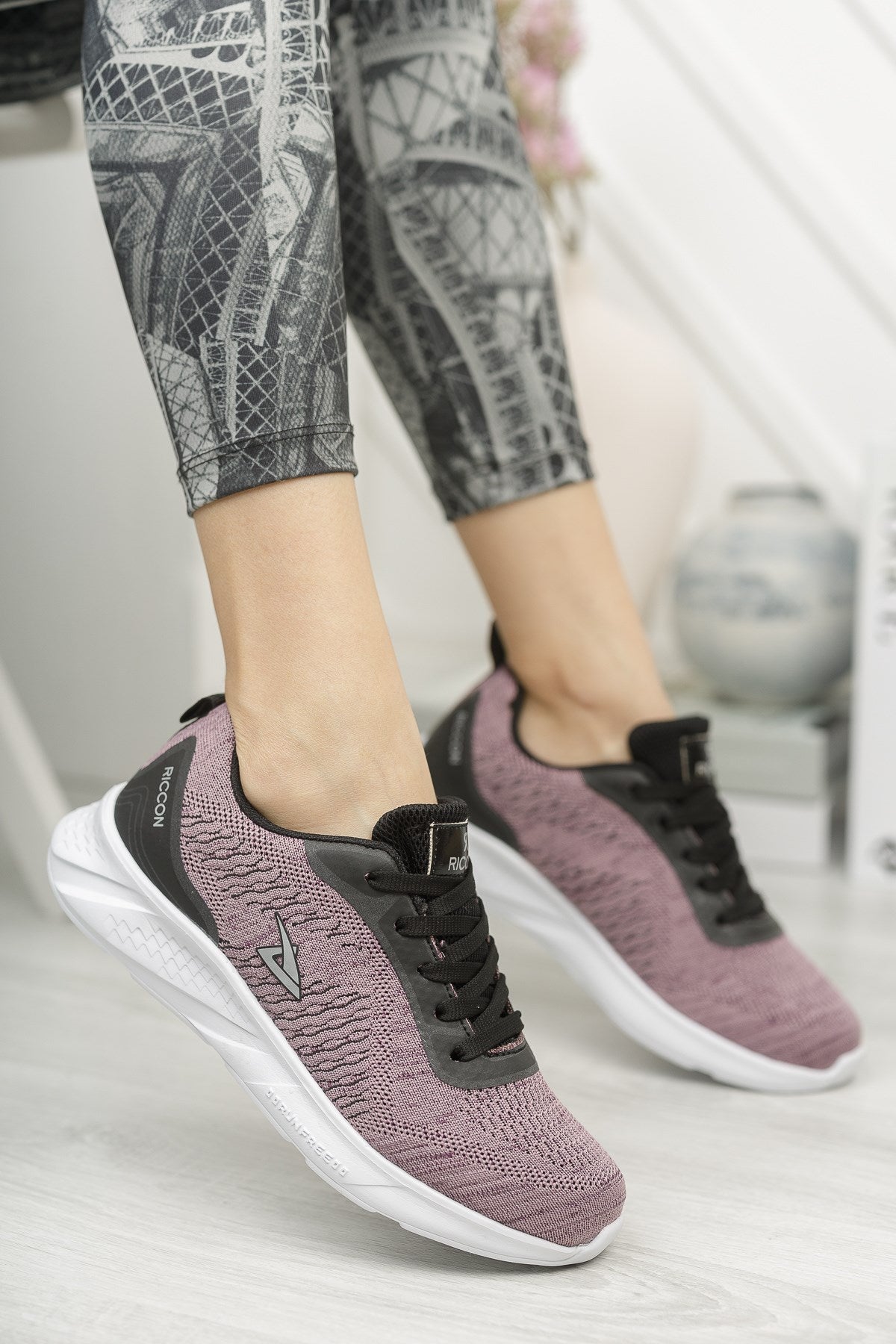 Riccon Unisex Sneaker 0012355 Pudra - Riccon