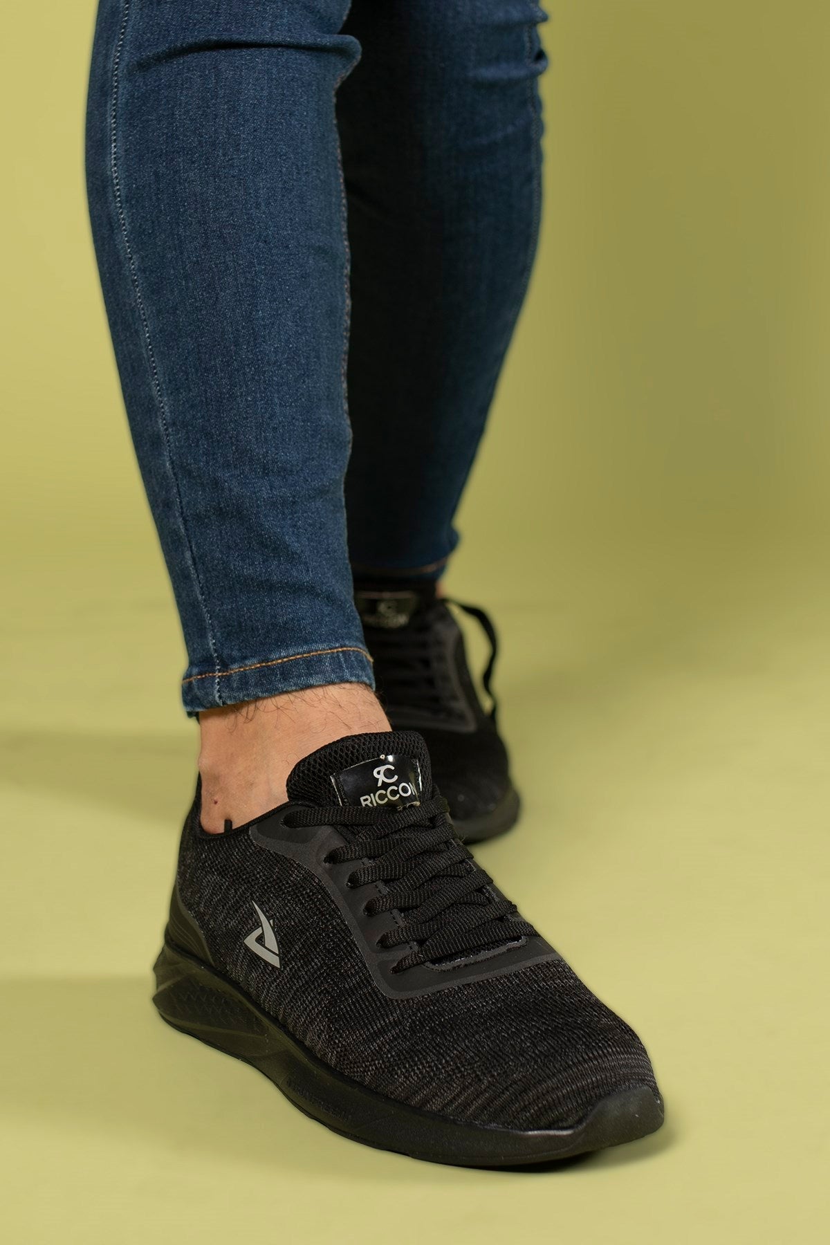 Riccon Unisex Sneaker 0012355 Siyah Siyah - Riccon