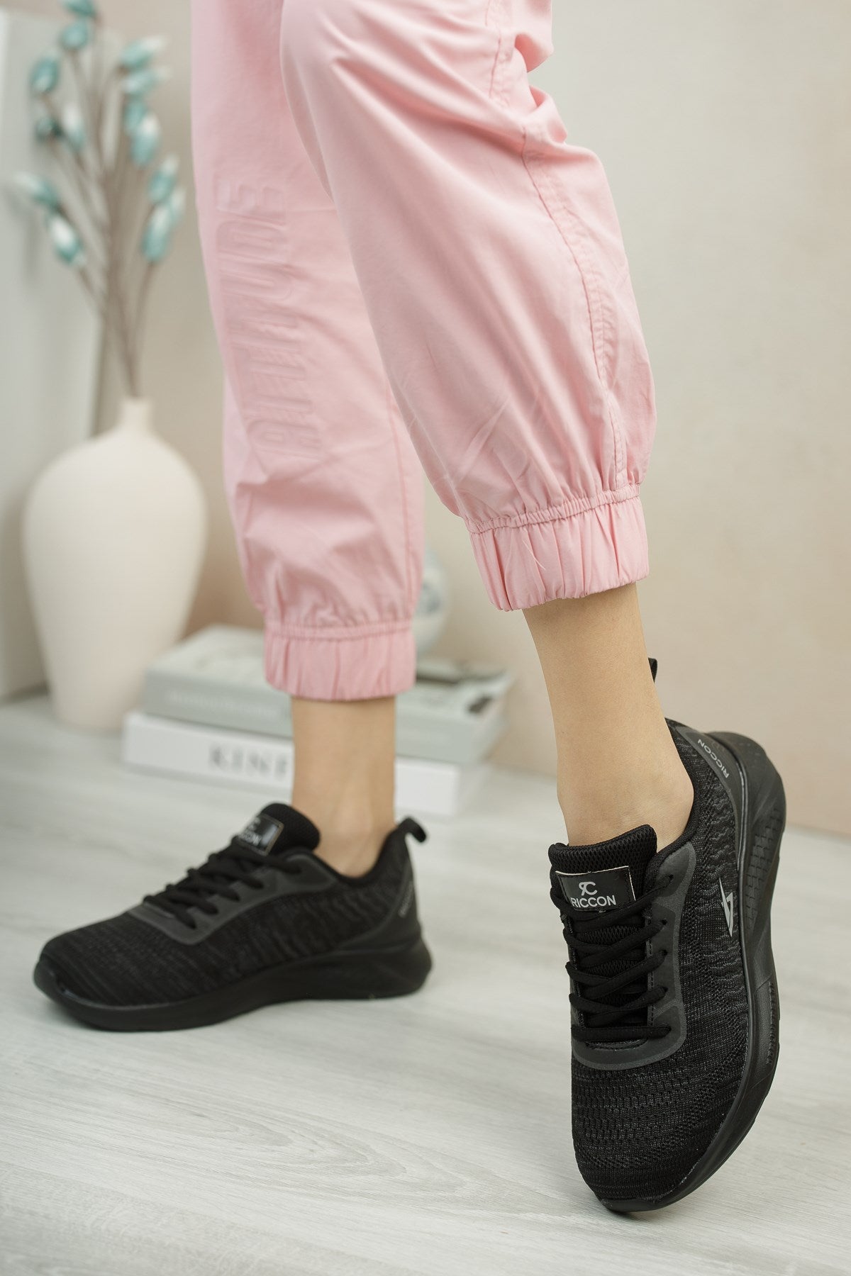 Riccon Unisex Sneaker 0012355 Siyah Siyah - Riccon