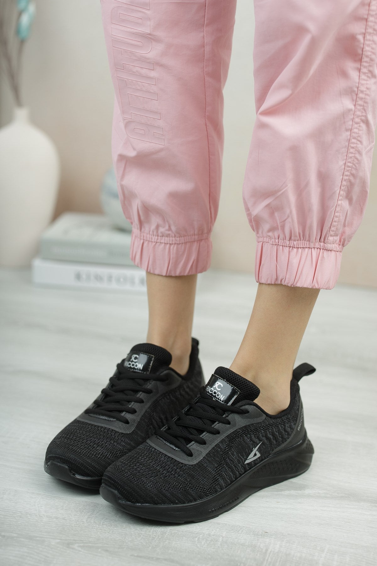 Riccon Unisex Sneaker 0012355 Siyah Siyah - Riccon