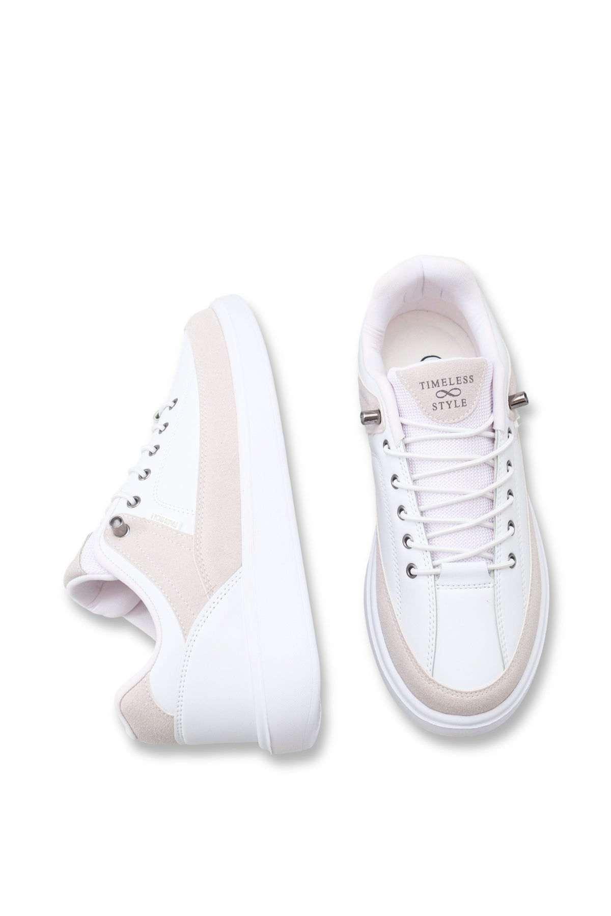 Riccon Vega Aria Erkek Sneaker 0012046 Beyaz Beyaz