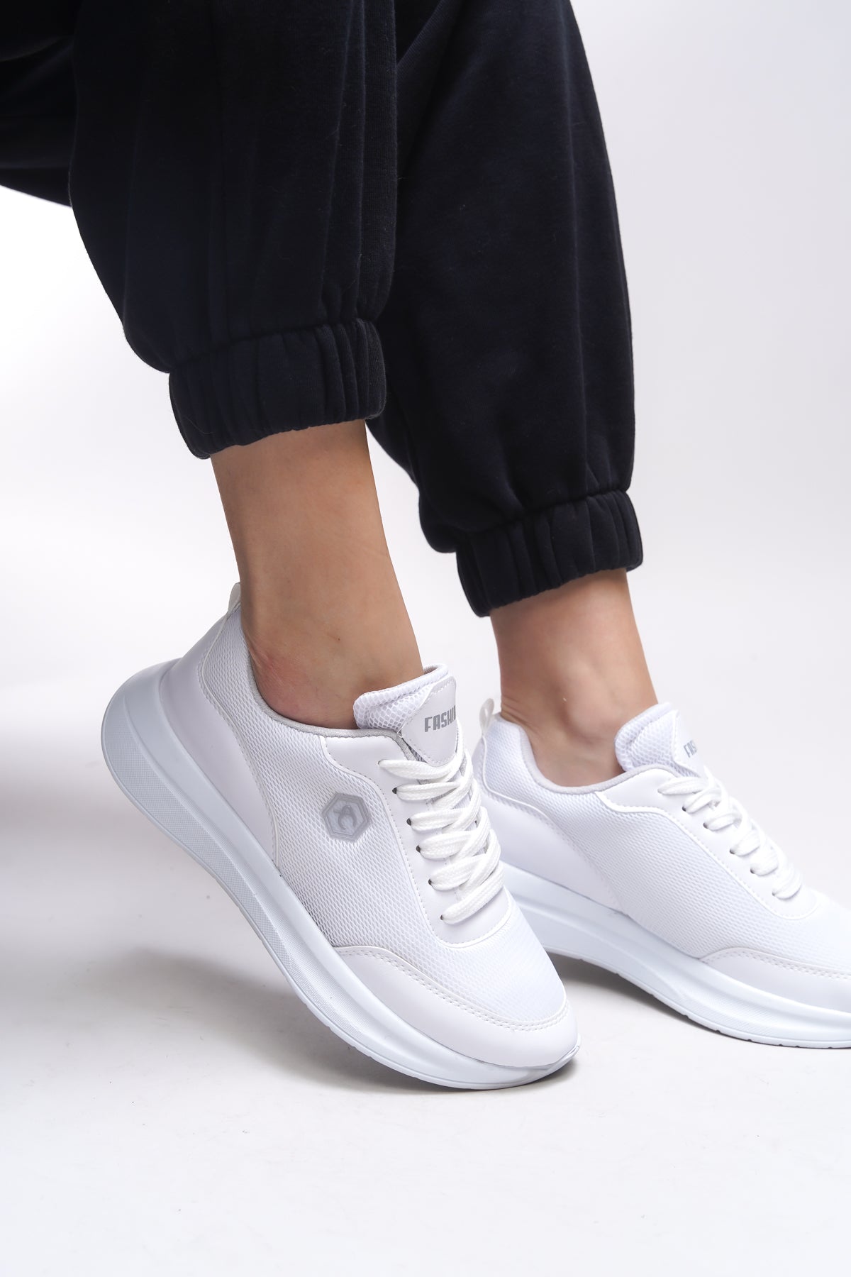 Riccon Wydeyr Kadın Sneaker 001215 Beyaz - Riccon