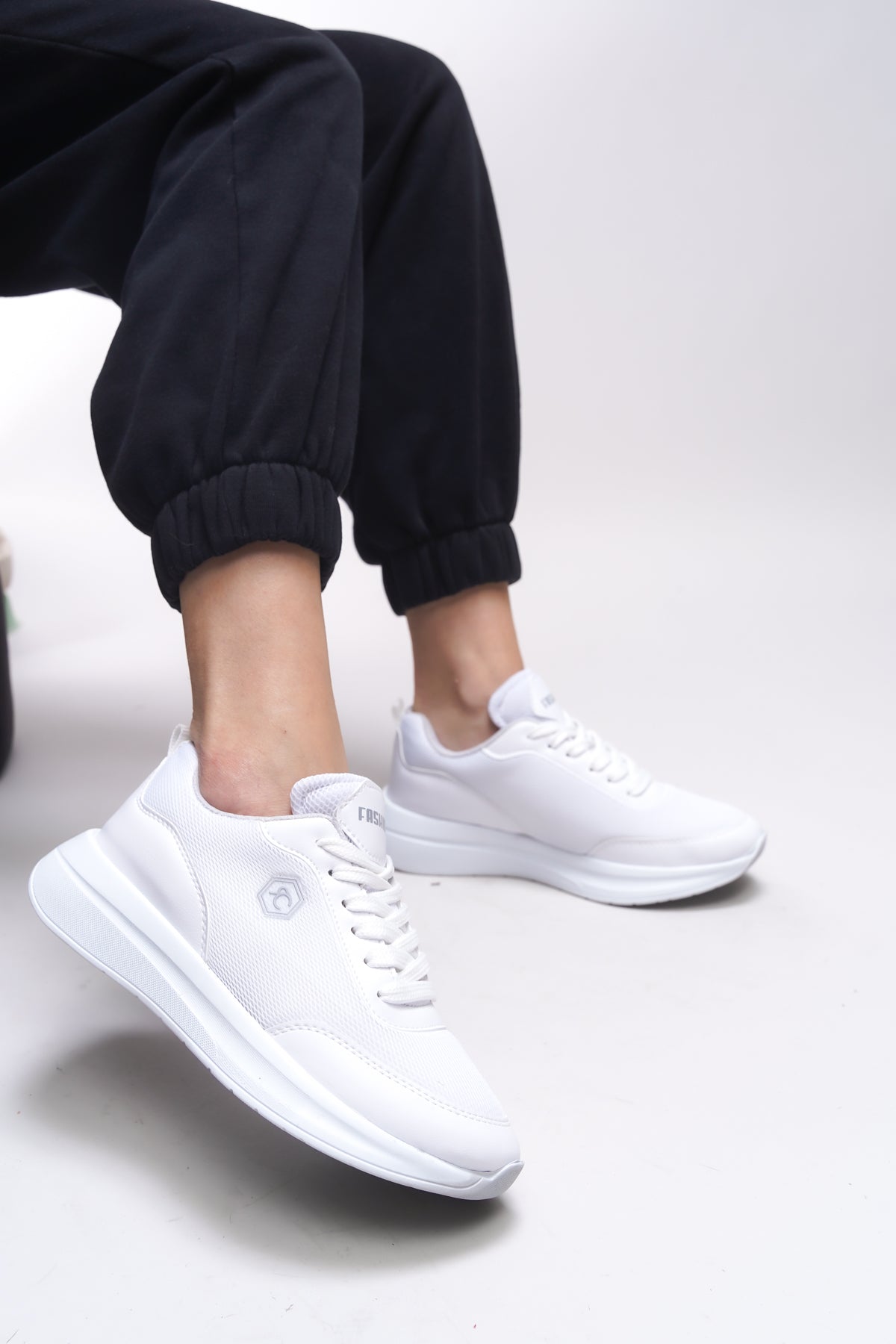 Riccon Wydeyr Kadın Sneaker 001215 Beyaz - Riccon