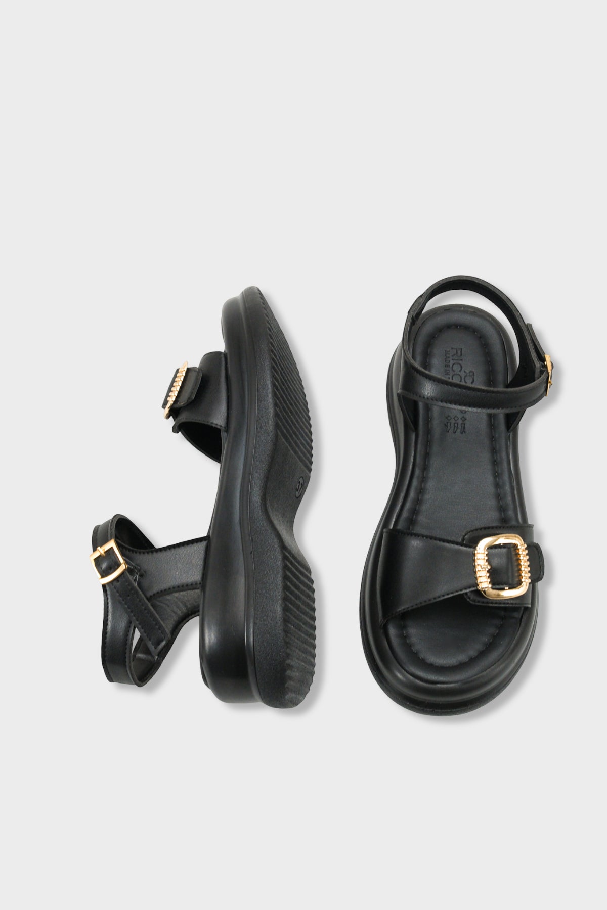 Riccon Kadın Sandalet 00121065 Siyah