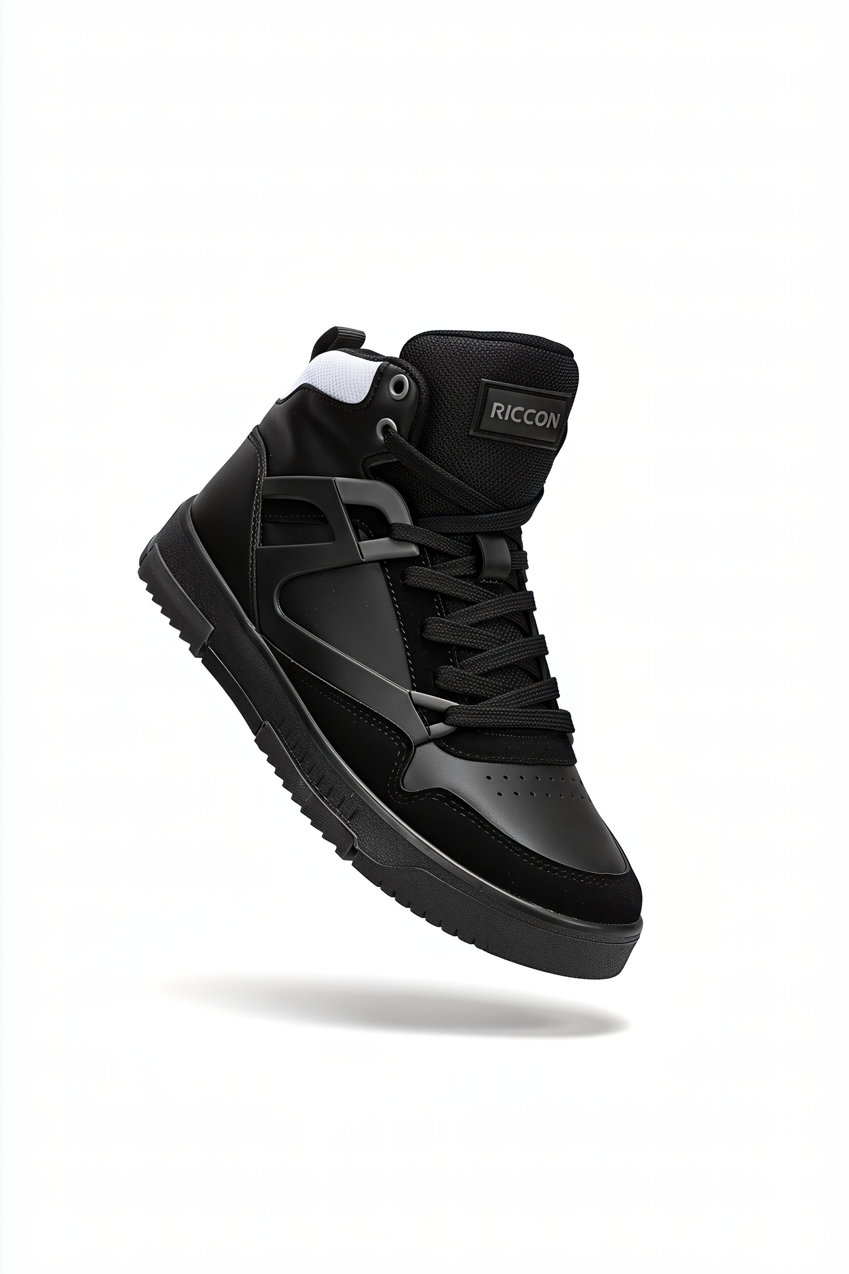 Riccon Erkek Comfort Sneaker Bot 001263 Siyah Füme