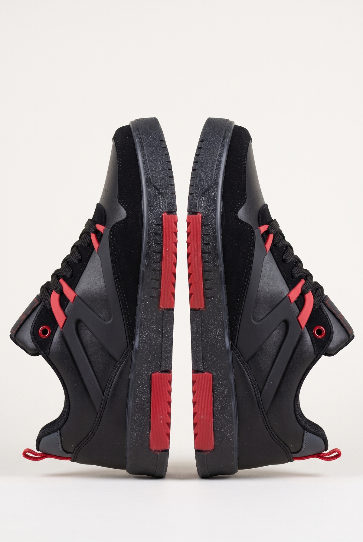 Riccon Enzo Erkek Sneaker 00121963 Siyah Kırmızı
