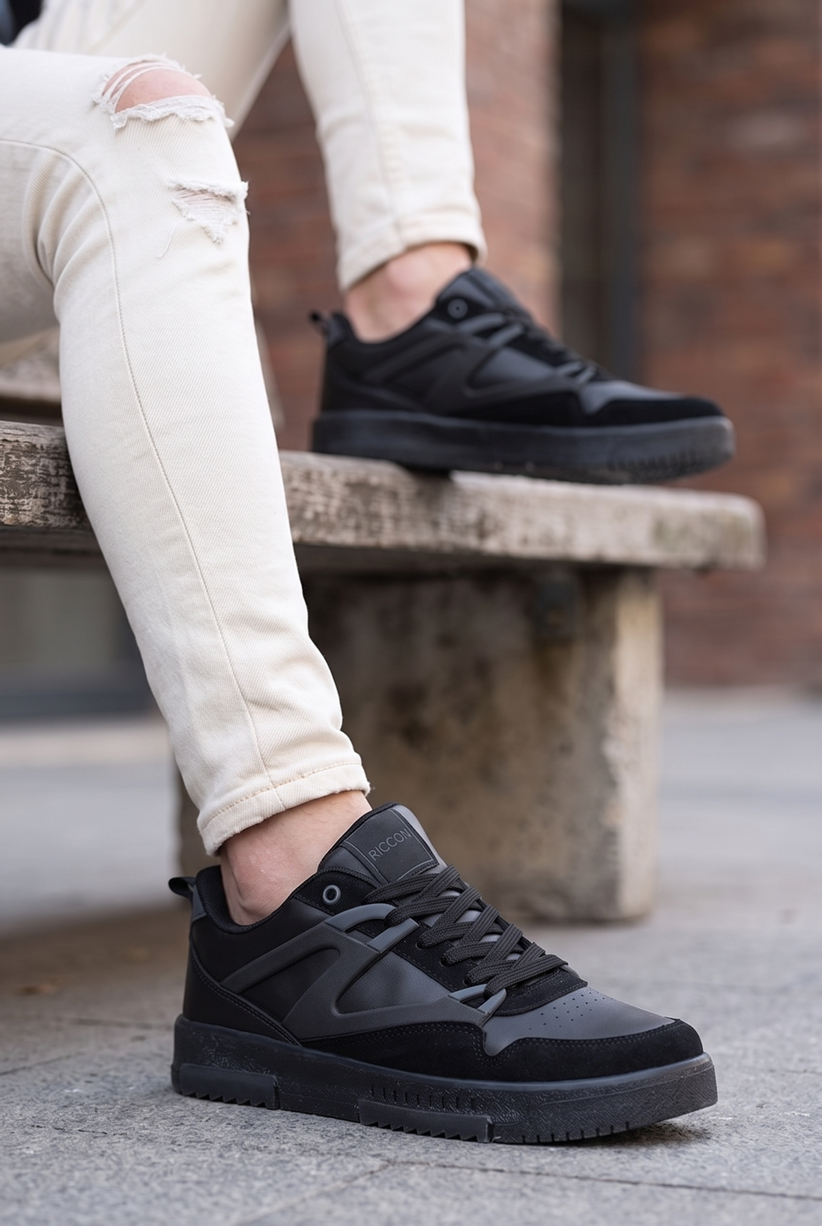 Riccon Enzo Erkek Sneaker 00121963 Siyah