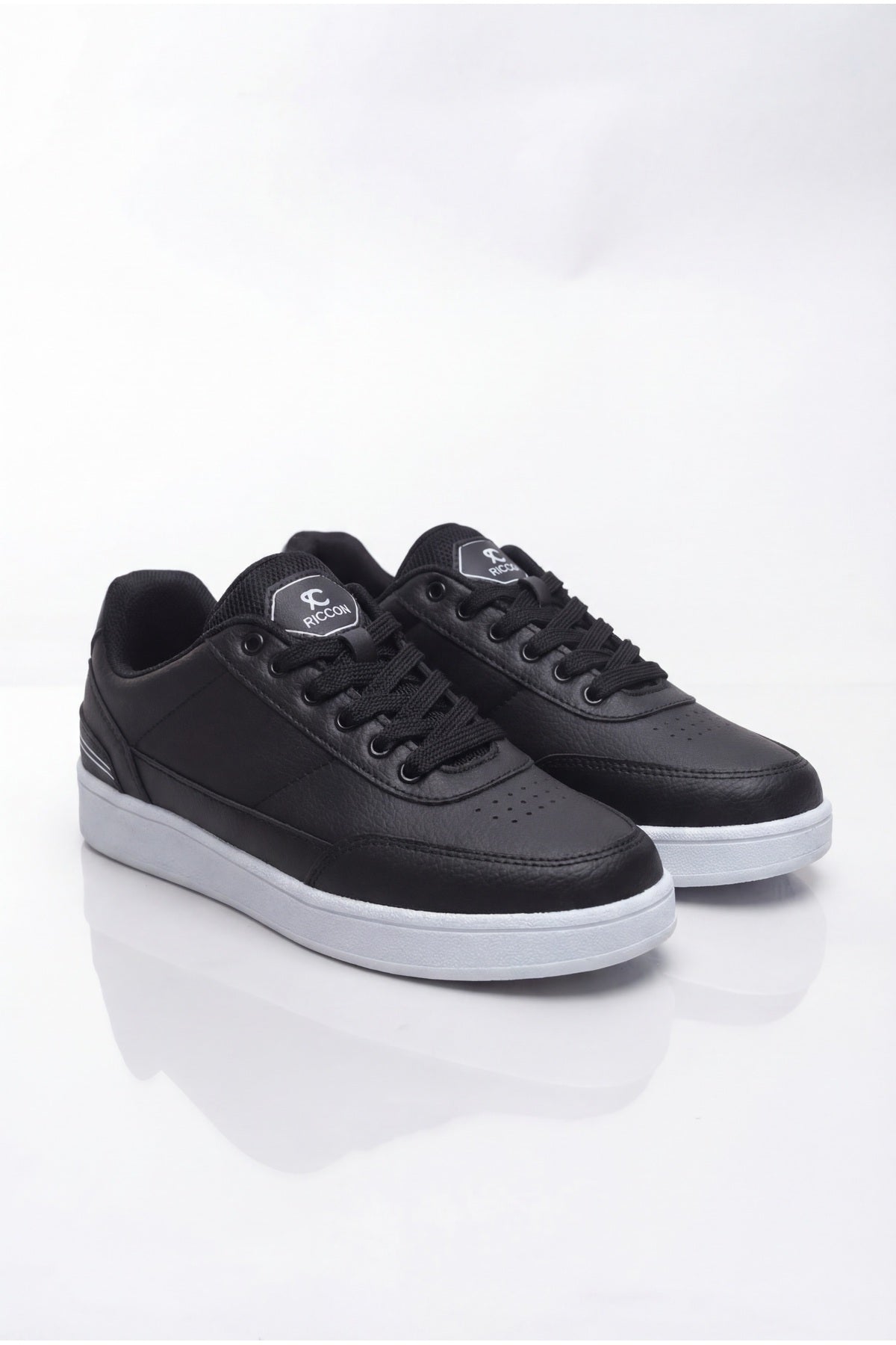 Riccon Ghiogluh Unisex Sneaker 00124541 Siyah Beyaz