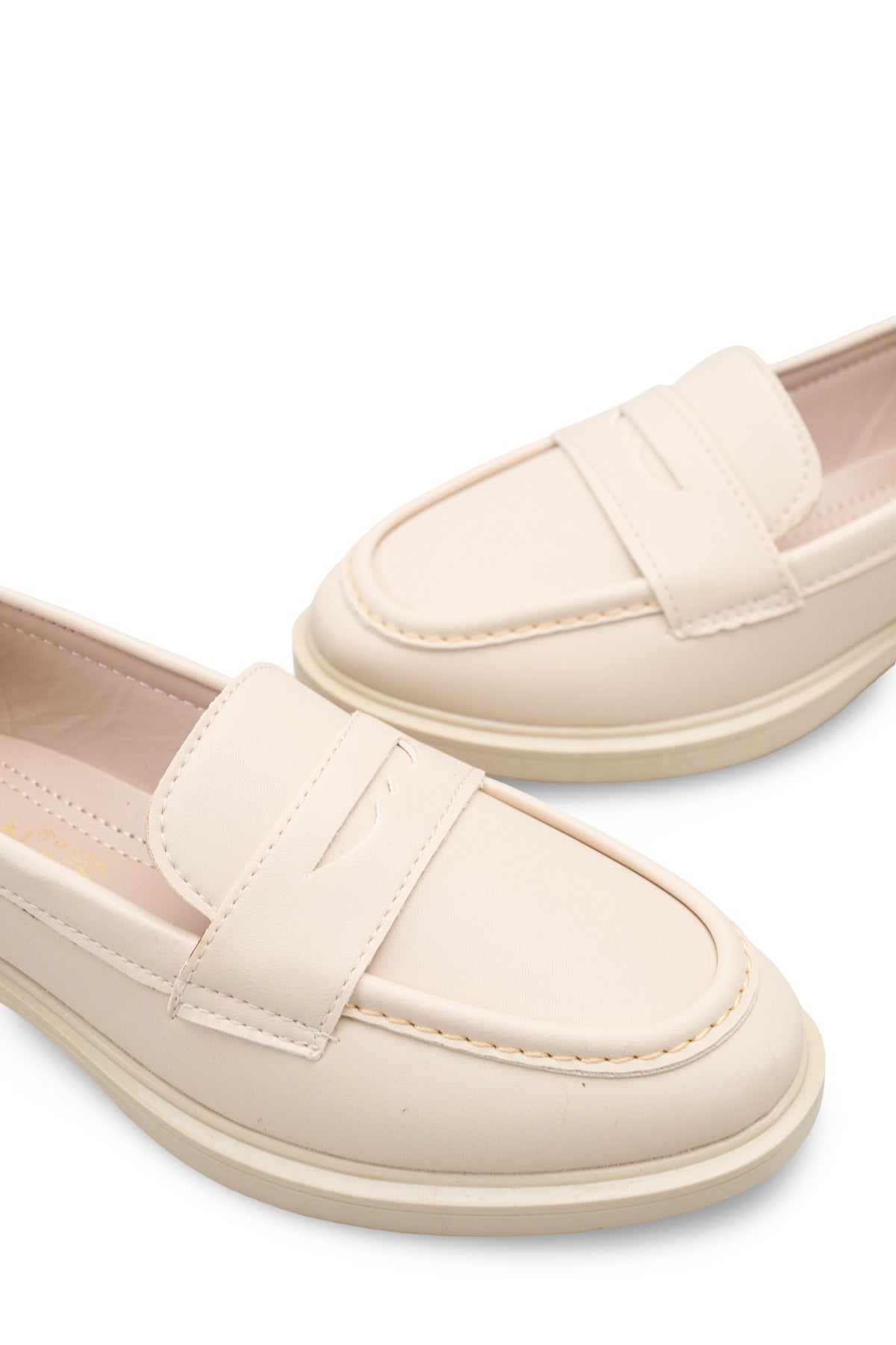 Riccon Mylmadia Kadın Loafer 0012665 Kahverengi Cilt