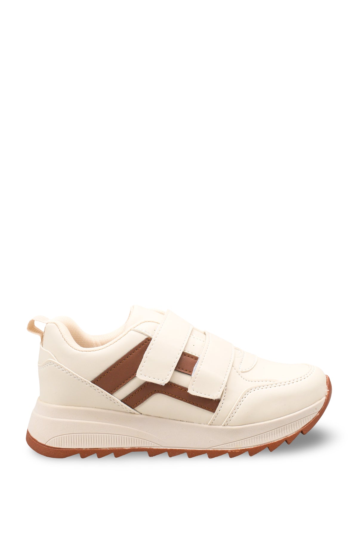 Riccon Stella Rosa Kadın Sneaker 00121604 Bej Kahverengi