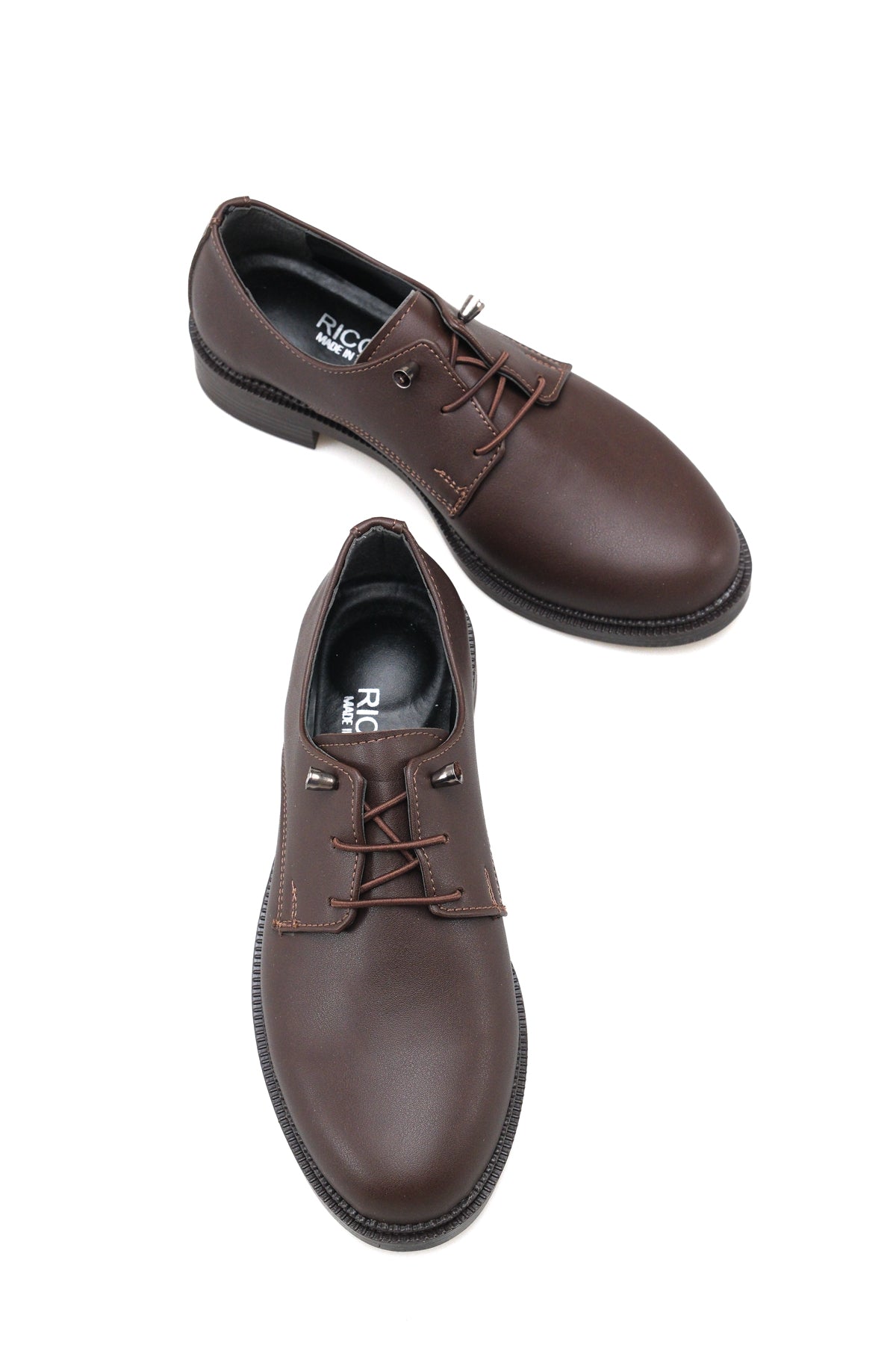 Riccon Astra Gala Kadın Loafer 0012270 Kahverengi Cilt