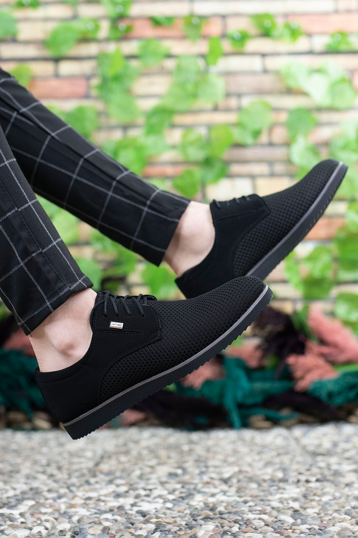 Riccon Erkek Casual Ayakkabı 0012682 Siyah Siyah Örme