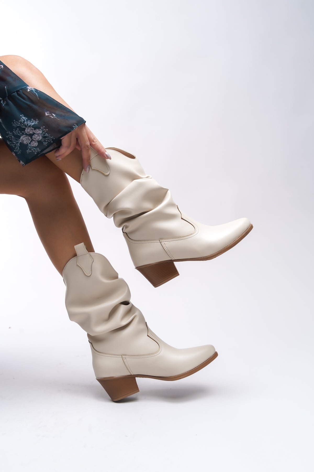 Riccon Uwreness Kadın Western Bot 0012875