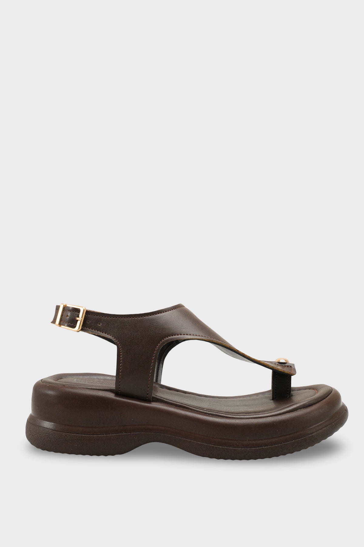 Riccon Kadın Parmak Arası Sandalet 00121060 Kahverengi