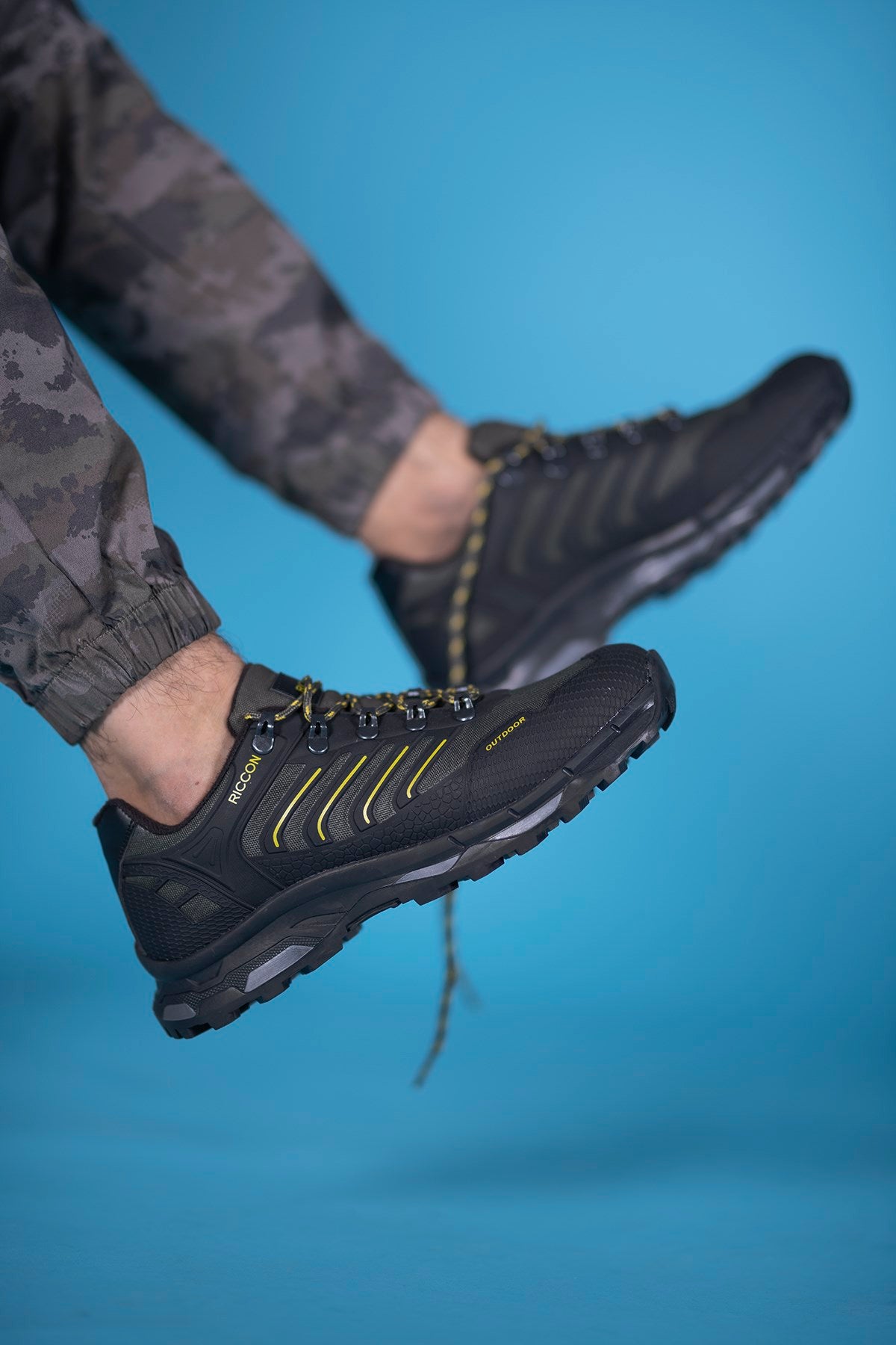 Riccon Unisex 3D Rubber Trekhakiking Ayakkabı 0012