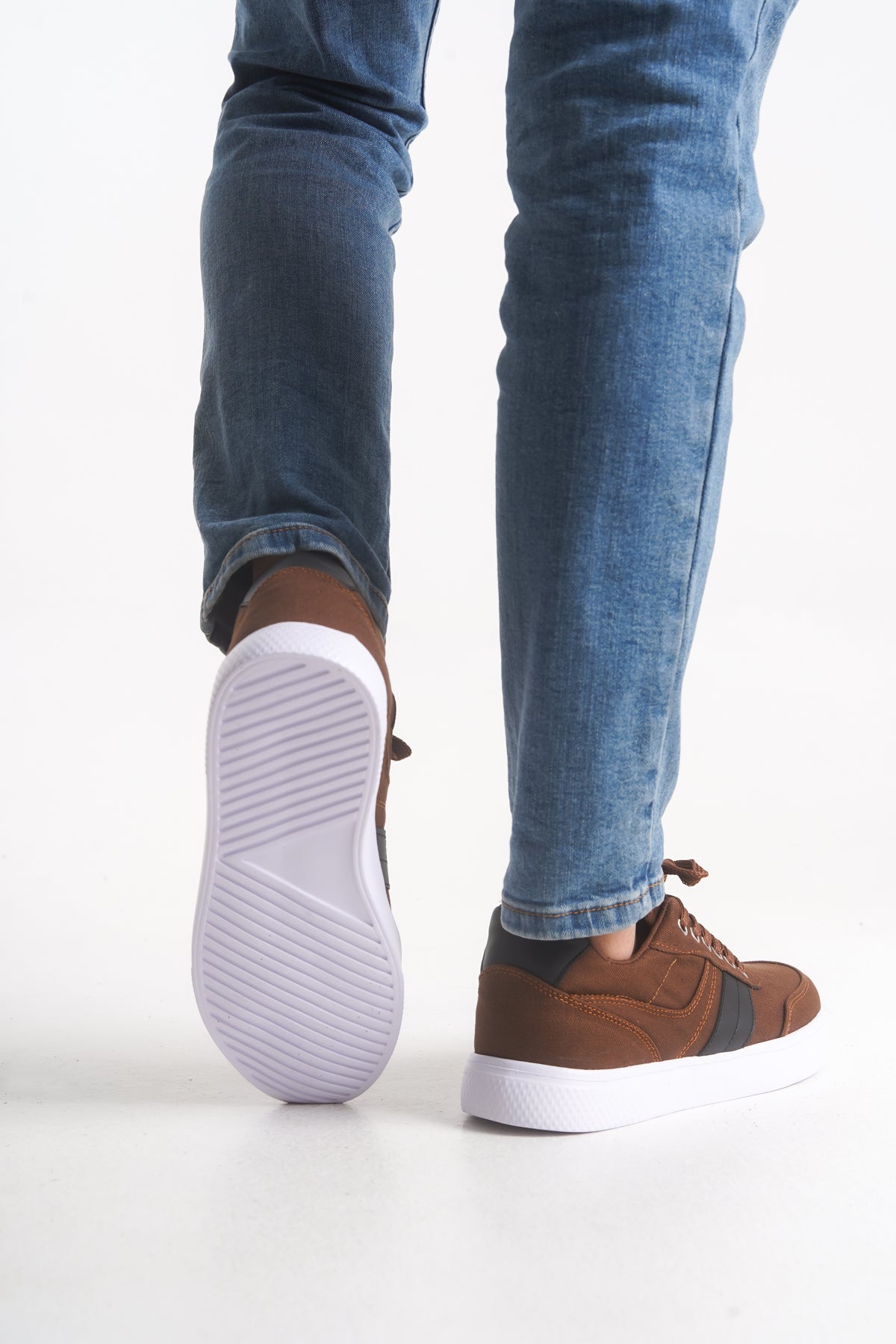 Riccon Ingdeyr Erkek Sneaker 00121720 Kahverengi