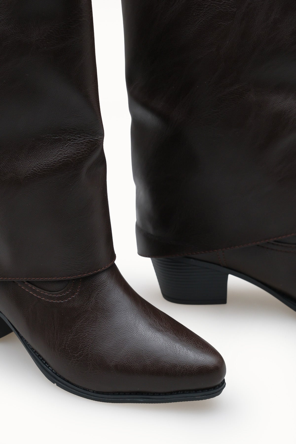 Riccon Kadın Çizme 0012893 Kahverengi Cilt