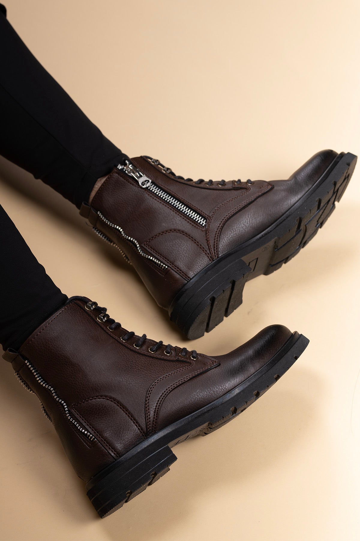 Riccon Unisex Fermuarlı Bot 0012695