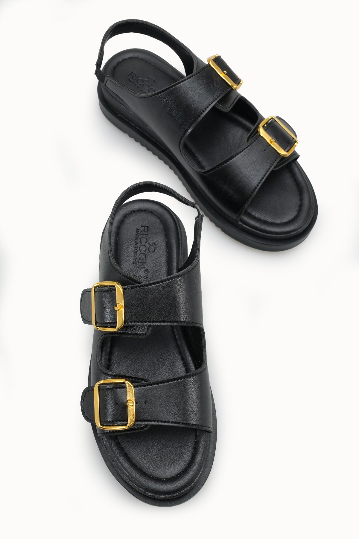 Riccon Kadın Sandalet 00120303 Siyah