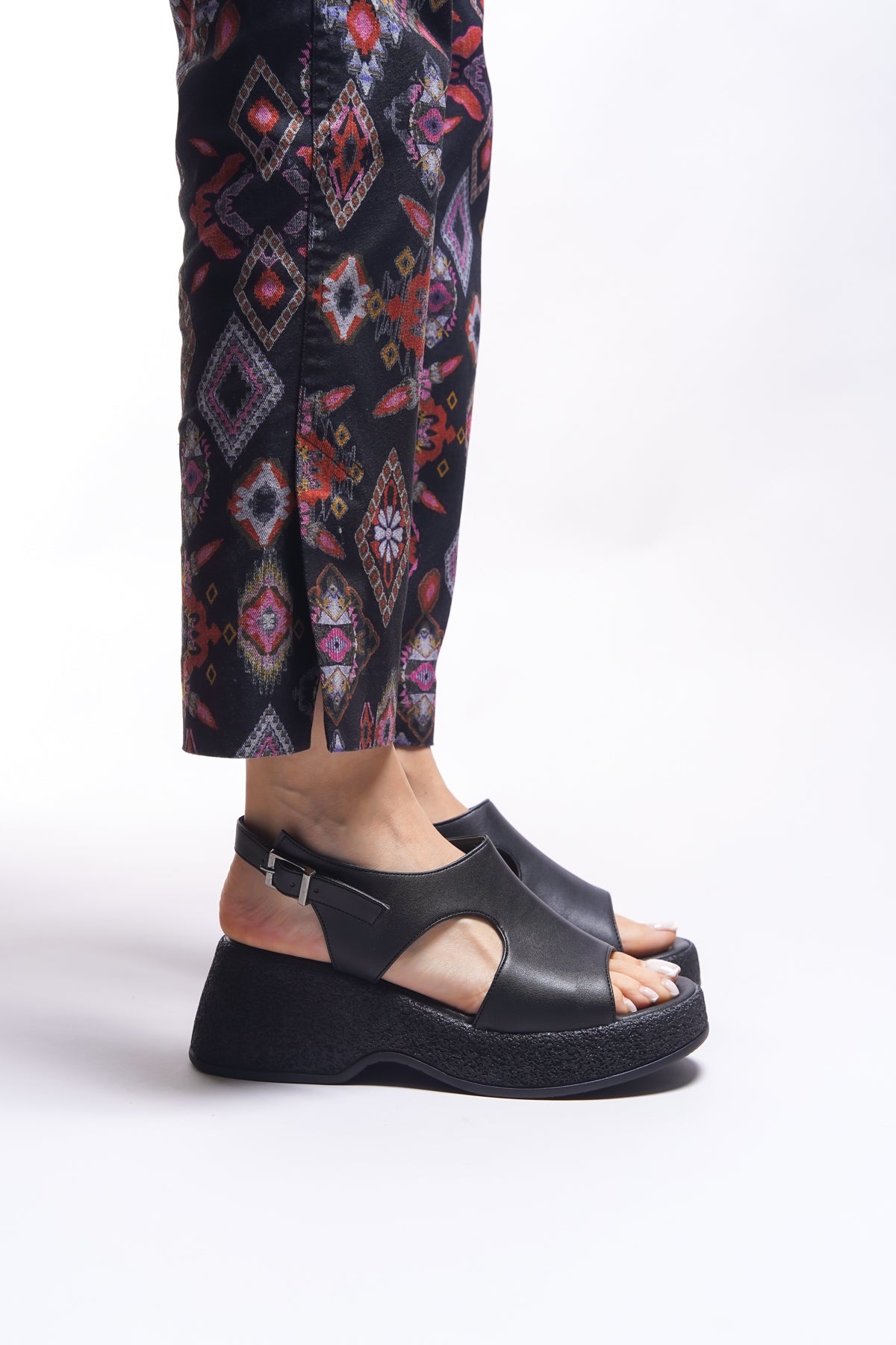 Riccon Lyathlin Kadın Topuklu Sandalet 0012450