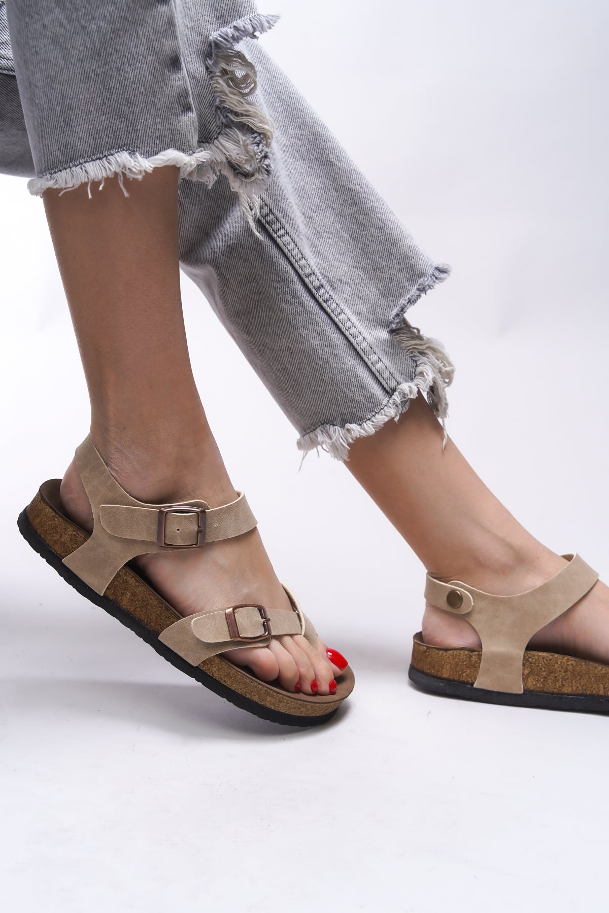 Riccon Clarmythe Kadın Parmak Arası Sandalet 0012503