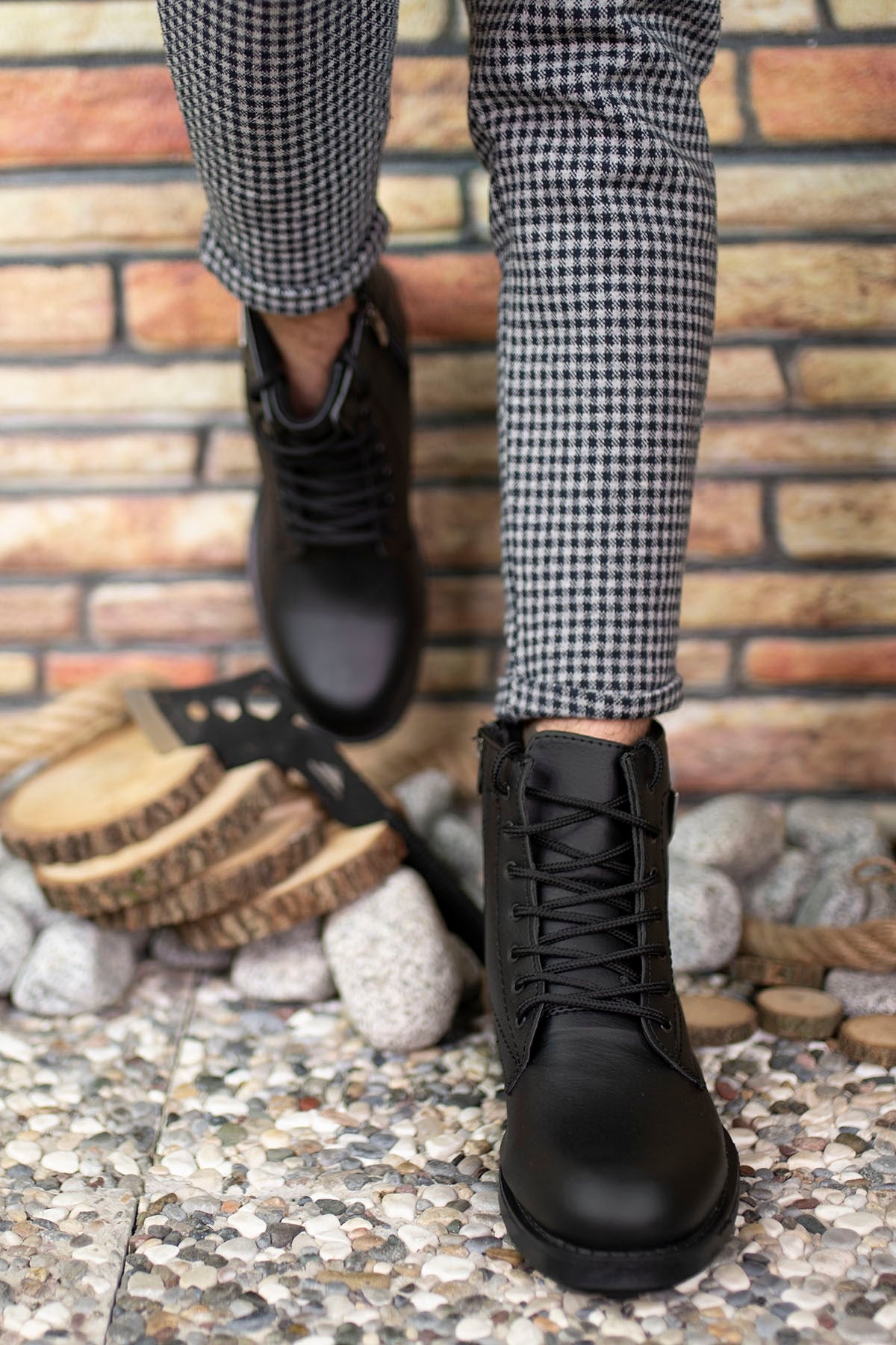 Riccon Erkek Fermuarlı Bot 0012655