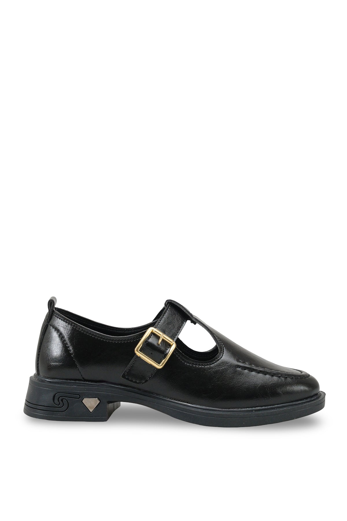 Riccon Kadın Loafer 0012350 Siyah Rustik