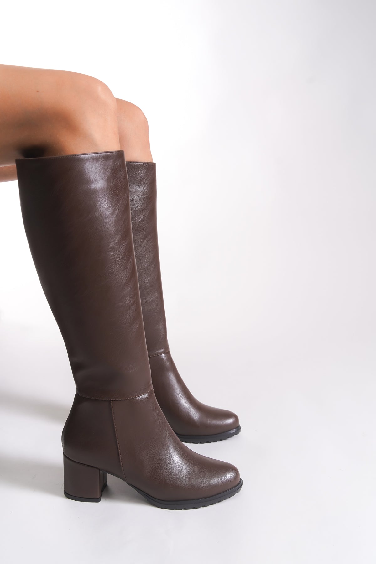 Riccon Kadın Diz Altı Çizme 0012504