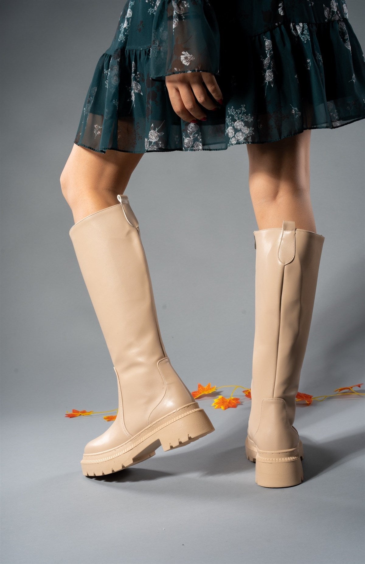 Riccon Kadın Fermuarlı Çizme 0012212