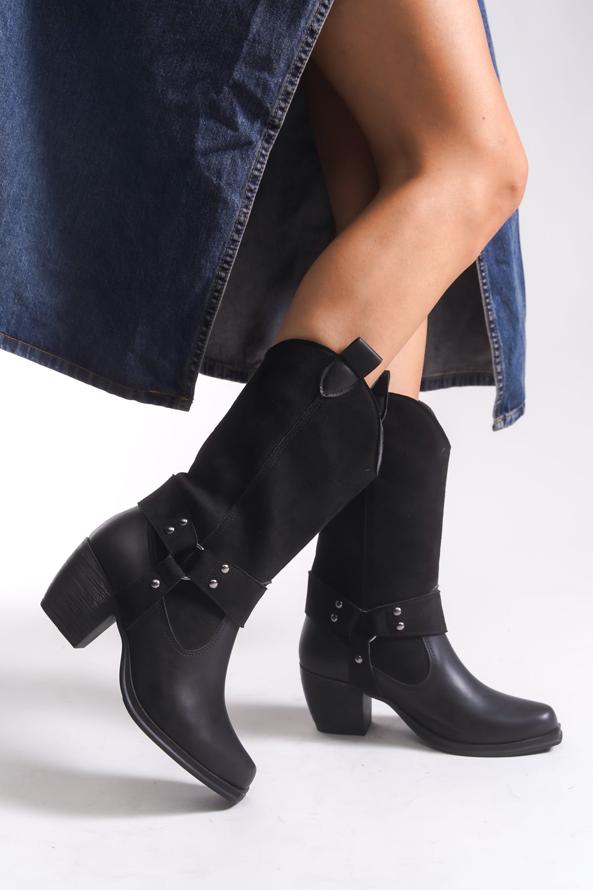 Riccon Fynoriel Kadın Kısa Çizme 00126041