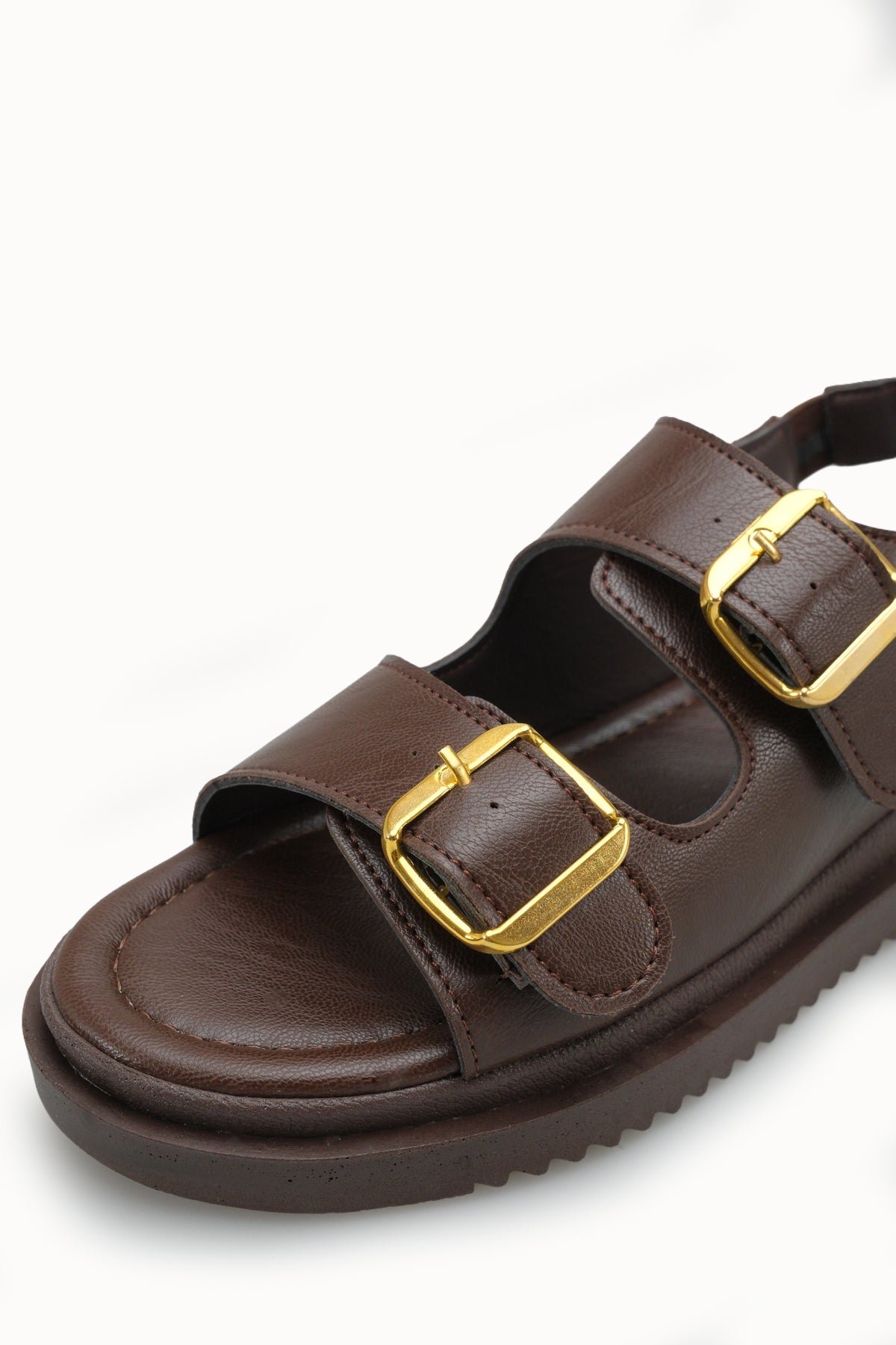 Riccon Kadın Sandalet 00120303 Kahverengi