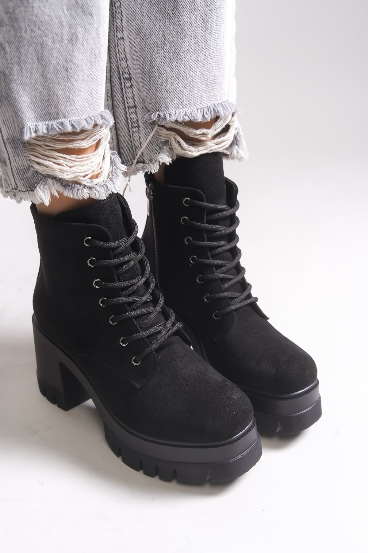 Riccon Nvanor Kadın Topuklu Bot 0012504