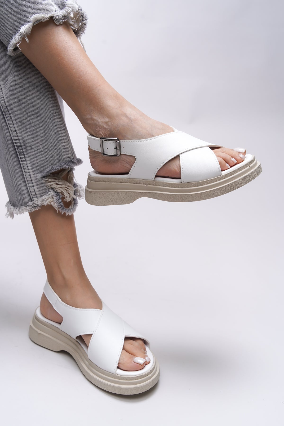 Riccon Greslaela Kadın Sandalet 0012300