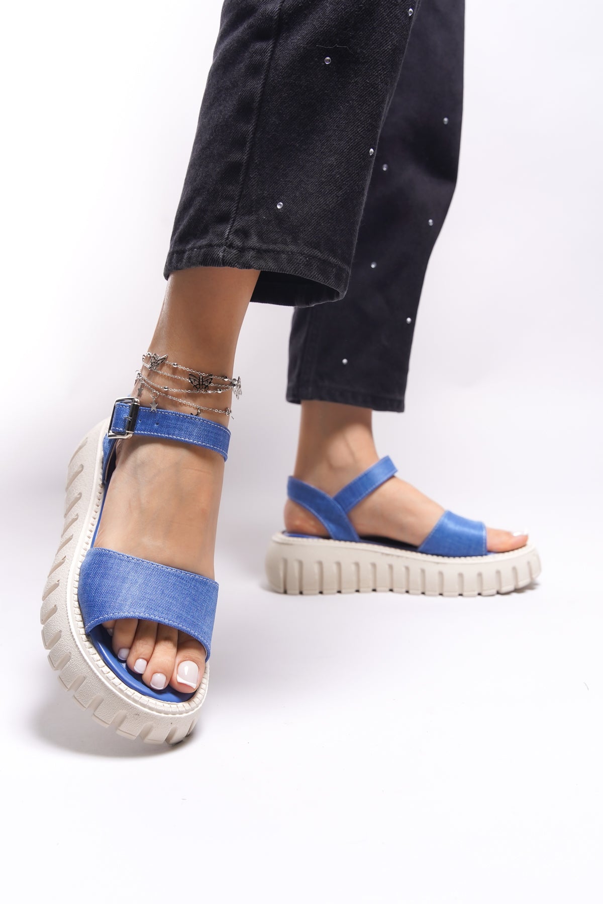 Riccon Rymlal Kadın Sandalet 0012610