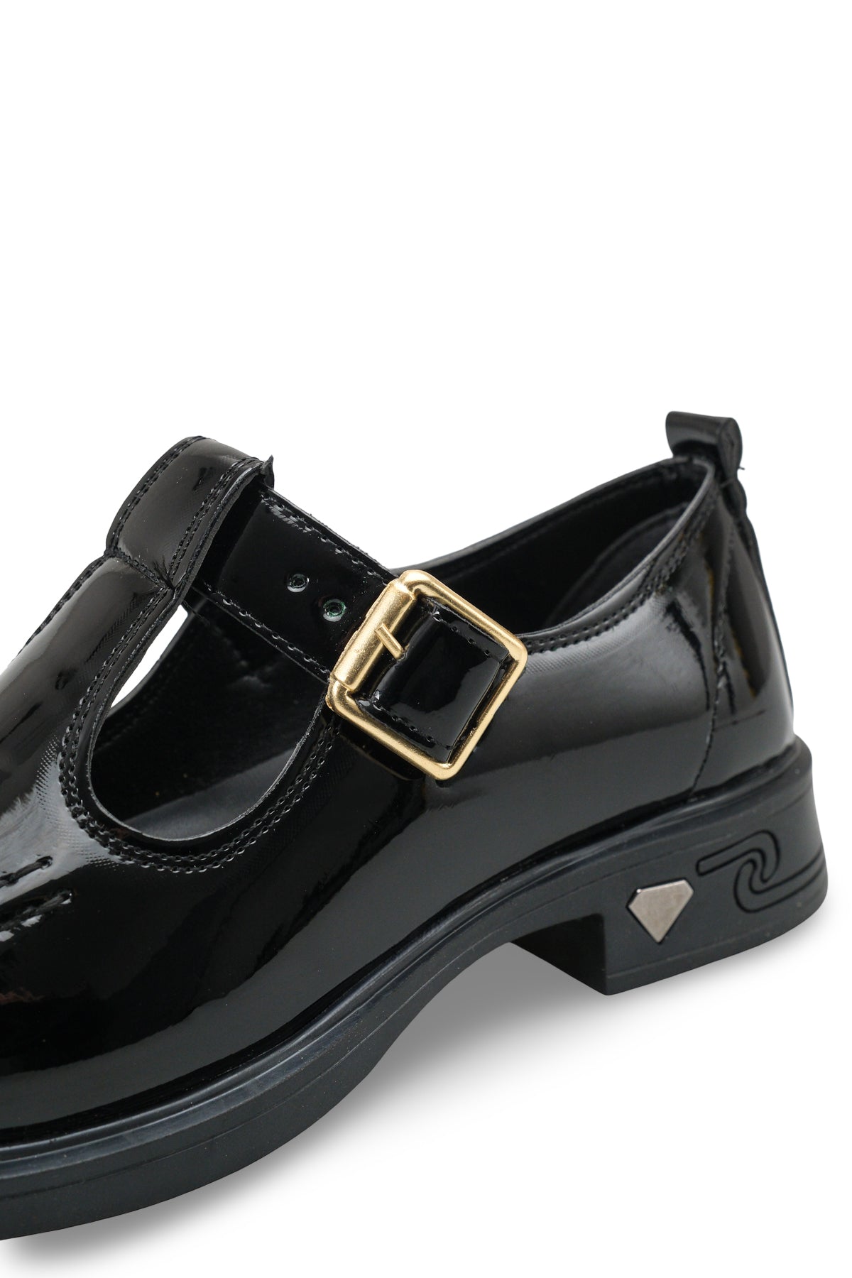Riccon Kadın Loafer 0012350 Siyah Rugan