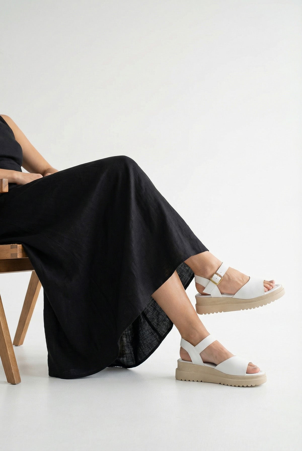 Riccon Kadın Sandalet 0012806 Beyaz