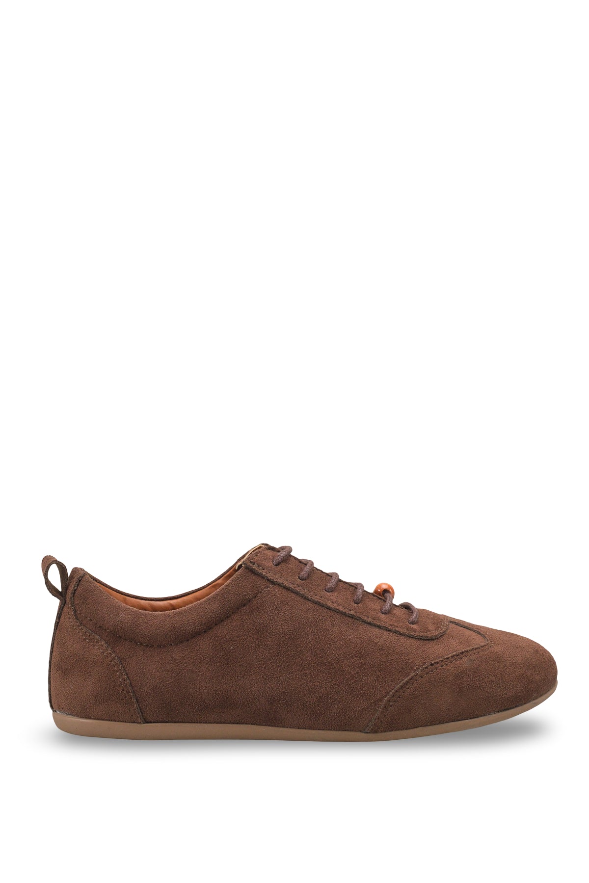 Riccon Kadın Sneaker 001262 Kahverengi Süet