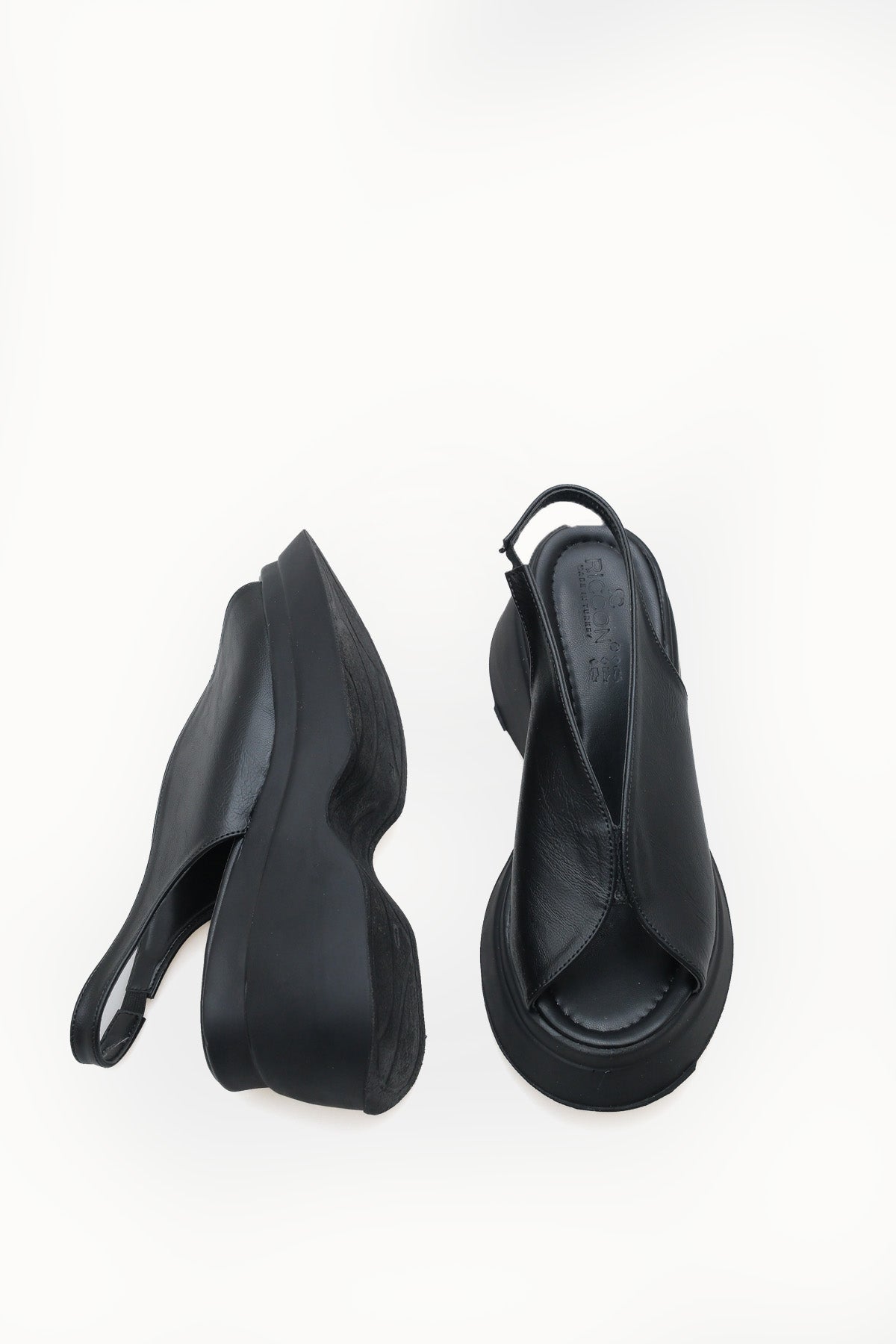 Riccon Kadın Sandalet 0012913 Siyah